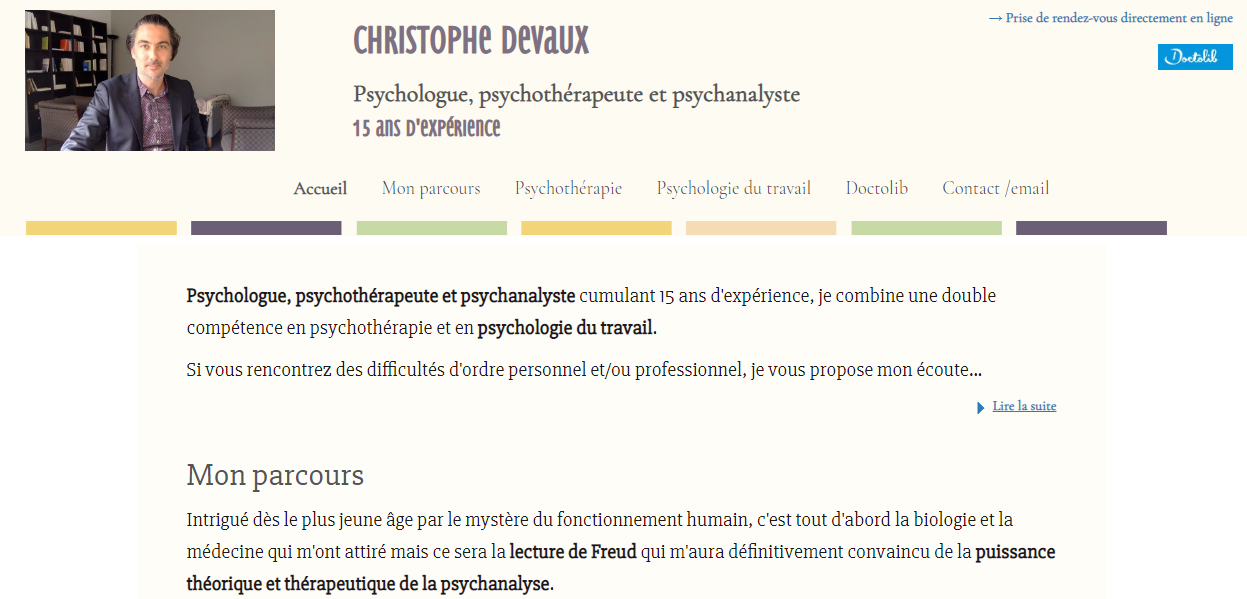 christophedevaux_site site